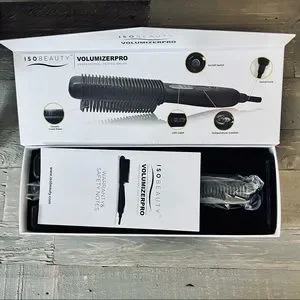 ISO BEAUTY VOLUMIZERPRO PROFESSIONAL HEATED BRUSH BLACK ISOBEAUTY | Accessories | Iso Beauty Volumizerpro  main image 4